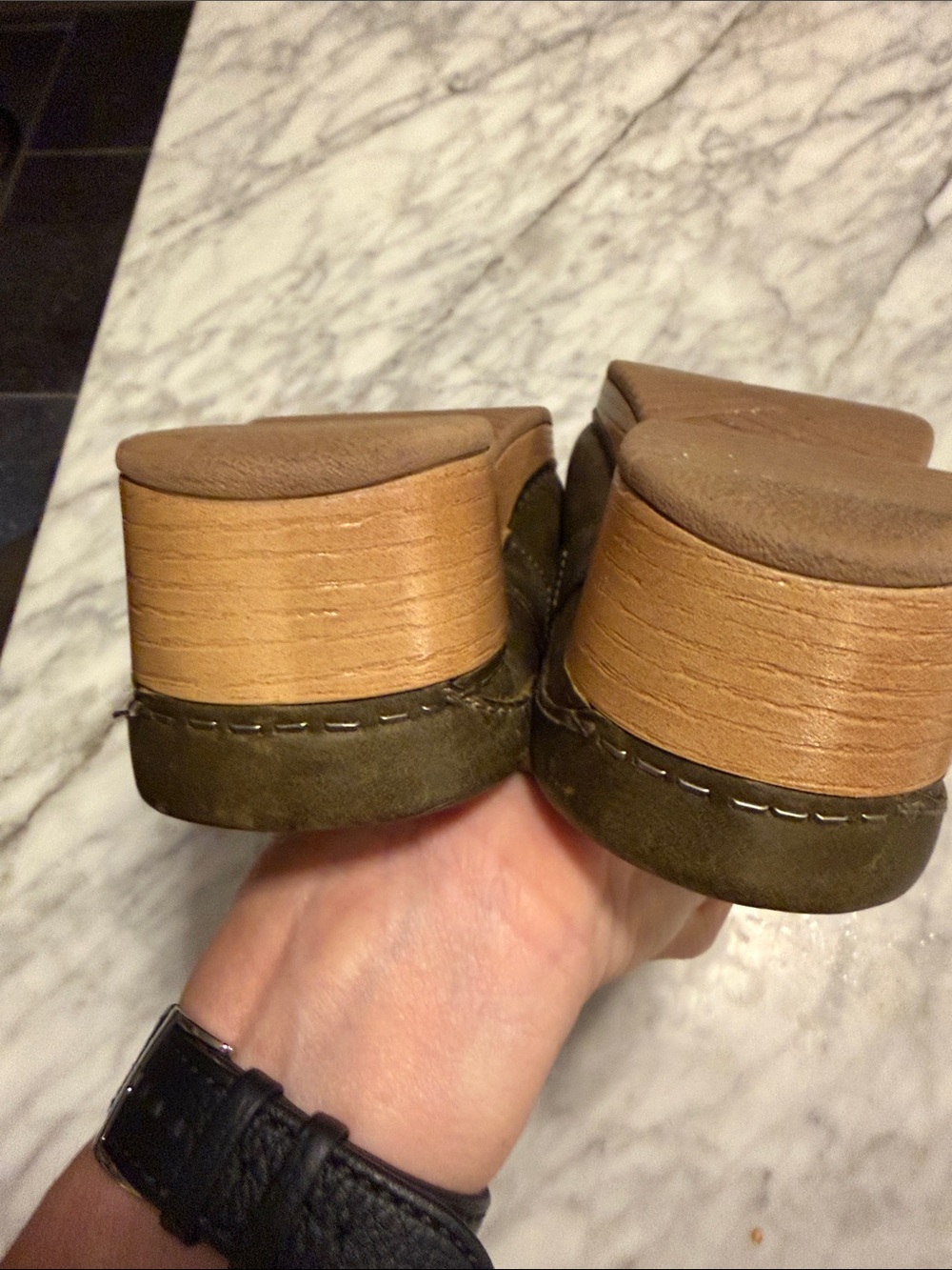 Dansko Brita Olive Burnished Leather Clogs EU 36 Women’s Slip-On Mules/Clogs - Picture 7 of 7